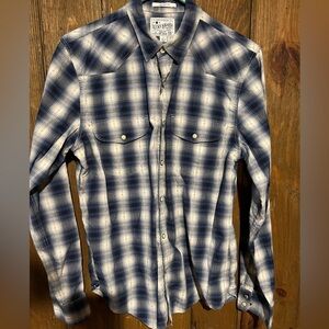 Lucky brand western button up size small